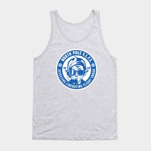 North Pole E.L.F.S. (Blue) Tank Top